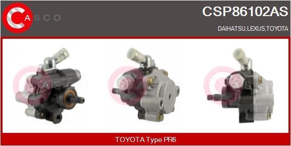 Casco CSP86102AS Hydraulic Pump, steering system CSP86102AS