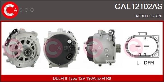 Casco CAL12102AS Alternator CAL12102AS