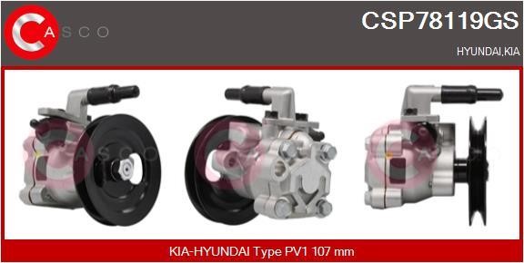 Casco CSP78119GS Hydraulic Pump, steering system CSP78119GS