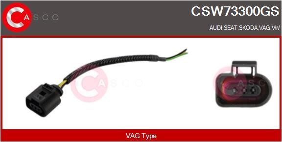 Casco CSW73300GS Electric Cable, electric motor steering gear CSW73300GS