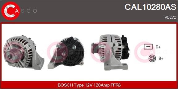 Casco CAL10280AS Alternator CAL10280AS