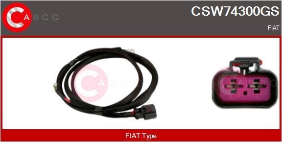 Casco CSW74300GS Electric Cable, electric motor steering gear CSW74300GS