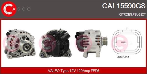 Casco CAL15590GS Alternator CAL15590GS