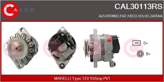 Casco CAL30113RS Alternator CAL30113RS