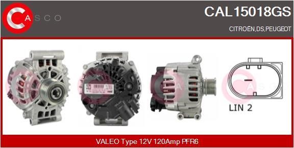 Casco CAL15018GS Alternator CAL15018GS