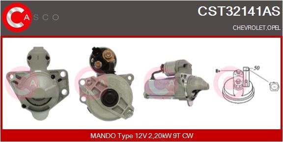 Starter motor Opel Antara: CST32141AS Casco Starter