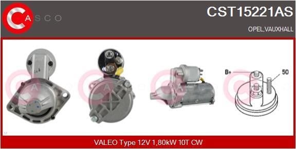 Casco CST15221AS Starter CST15221AS CST15221AS Casco Starter