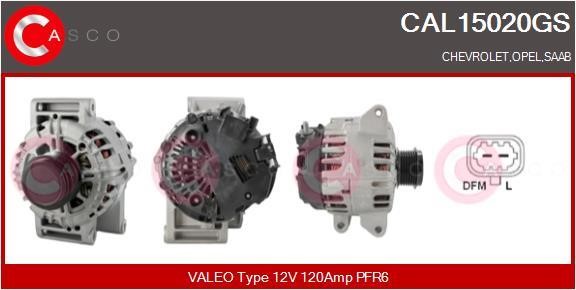 Casco CAL15020GS Alternator CAL15020GS