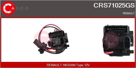 Casco CRS71025GS Resistor, interior blower CRS71025GS