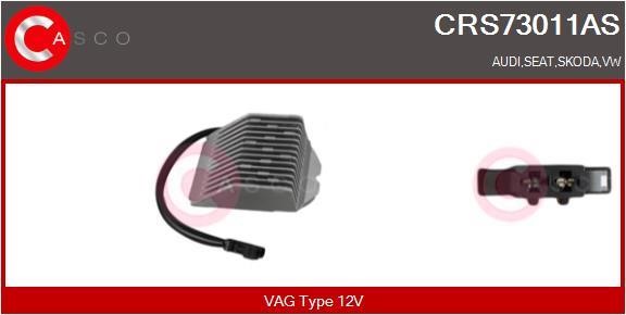 Casco CRS73011AS Resistor, interior blower CRS73011AS