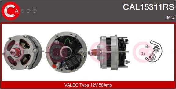 Casco CAL15311RS Alternator CAL15311RS