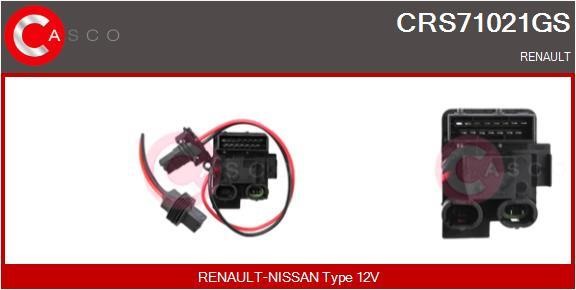 Casco CRS71021GS Resistor, interior blower CRS71021GS