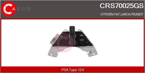 Casco CRS70025GS Resistor, interior blower CRS70025GS