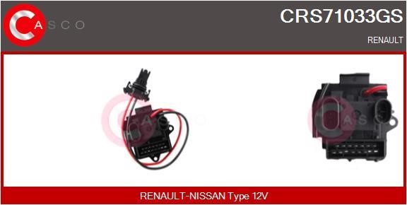 Casco CRS71033GS Resistor, interior blower CRS71033GS