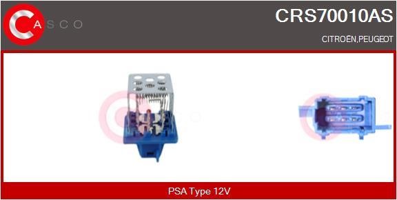Casco CRS70010AS Resistor, interior blower CRS70010AS