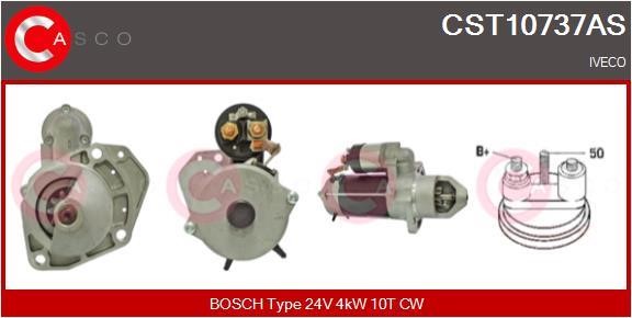 Engine starter motor Iveco: CST10737AS Casco Starter