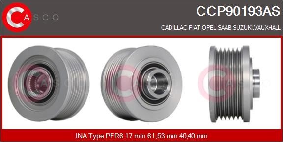 Casco CCP90193AS Belt pulley generator CCP90193AS