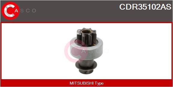 Casco CDR35102AS Pinion, starter CDR35102AS