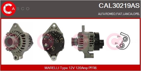 Alternator Fiat Croma: CAL30219AS Casco Alternator