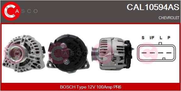 Casco CAL10594AS Alternator CAL10594AS