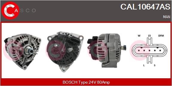 CAL10647AS Casco Alternator