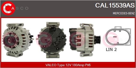 Casco CAL15539AS Alternator CAL15539AS