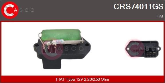 Casco CRS74011GS Resistor, interior blower CRS74011GS