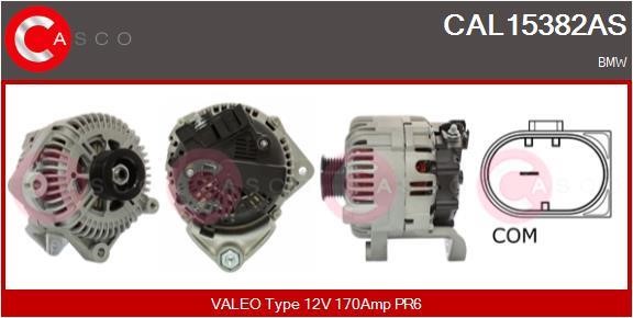Engine alternator BMW X5: CAL15382AS Casco Alternator