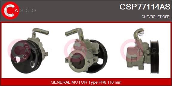 Casco CSP77114AS Hydraulic Pump, steering system CSP77114AS