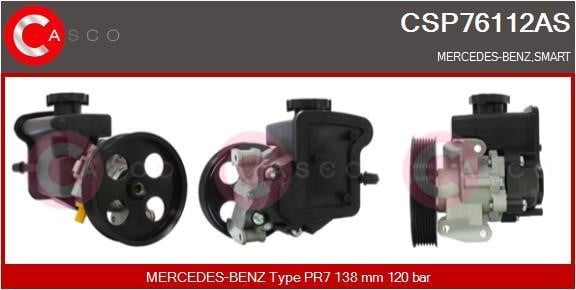 Casco CSP76112AS Hydraulic Pump, steering system CSP76112AS