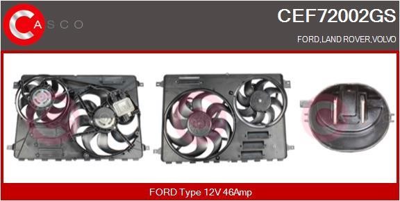 Casco CEF72002GS Electric Motor, radiator fan CEF72002GS