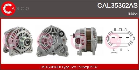 CAL35362AS Casco Alternator
