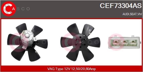 Casco CEF73304AS Hub, engine cooling fan wheel CEF73304AS