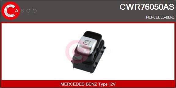 Window control switch Mercedes S-Class: CWR76050AS Casco Power window button
