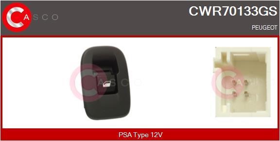 Casco CWR70133GS Power window button CWR70133GS