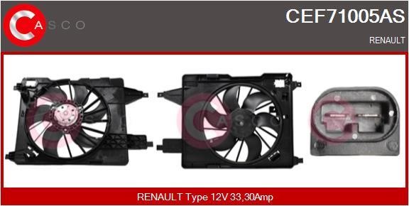 Casco CEF71005AS Electric Motor, radiator fan CEF71005AS