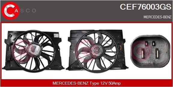 Casco CEF76003GS Electric Motor, radiator fan CEF76003GS