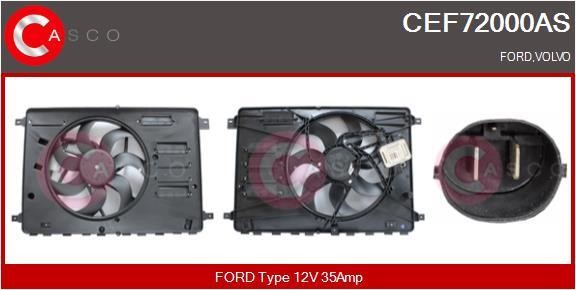 Casco CEF72000AS Electric Motor, radiator fan CEF72000AS