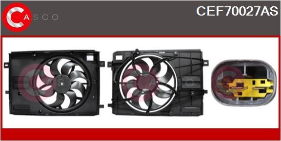 Casco CEF70027AS Electric Motor, radiator fan CEF70027AS