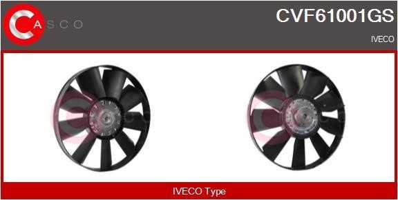 Casco CVF61001GS Clutch, radiator fan CVF61001GS