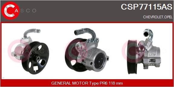 Casco CSP77115AS Hydraulic Pump, steering system CSP77115AS