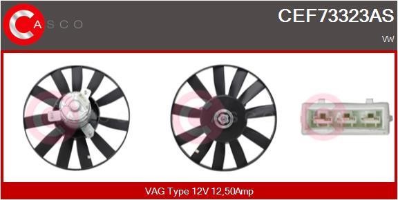 Casco CEF73323AS Hub, engine cooling fan wheel CEF73323AS