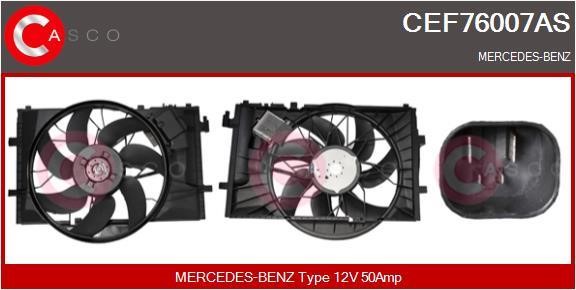 Casco CEF76007AS Electric Motor, radiator fan CEF76007AS