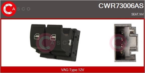 Casco CWR73006AS Window regulator button block CWR73006AS