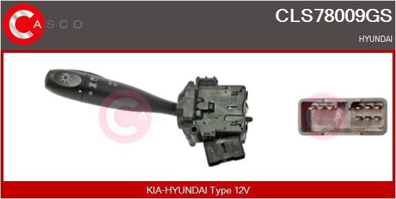 Casco CLS78009GS Steering Column Switch CLS78009GS