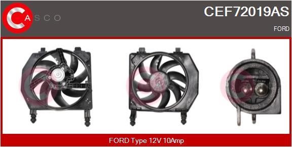 Casco CEF72019AS Electric Motor, radiator fan CEF72019AS