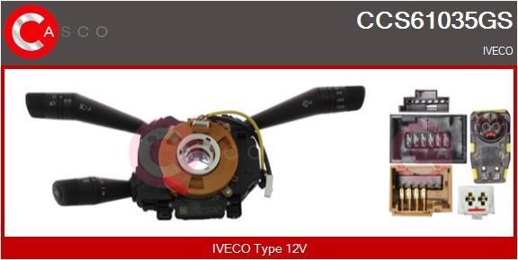 Turn signal switch Iveco Daily: CCS61035GS Casco Stalk switch