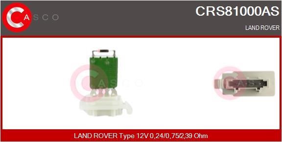 Casco CRS81000AS Resistor, interior blower CRS81000AS