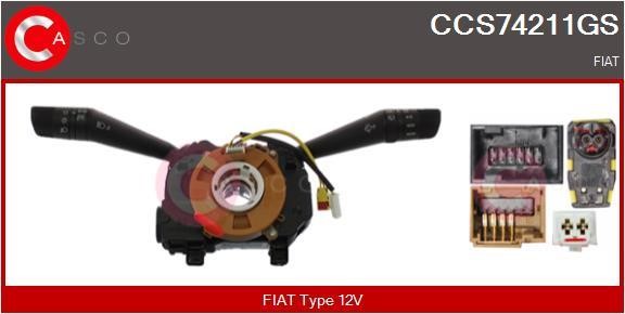 Windshield wiper switch Fiat Qubo: CCS74211GS Casco Steering Column Switch