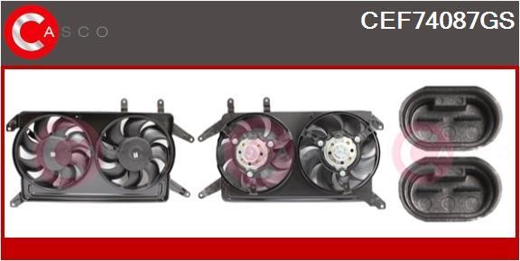 Casco CEF74087GS Electric Motor, radiator fan CEF74087GS